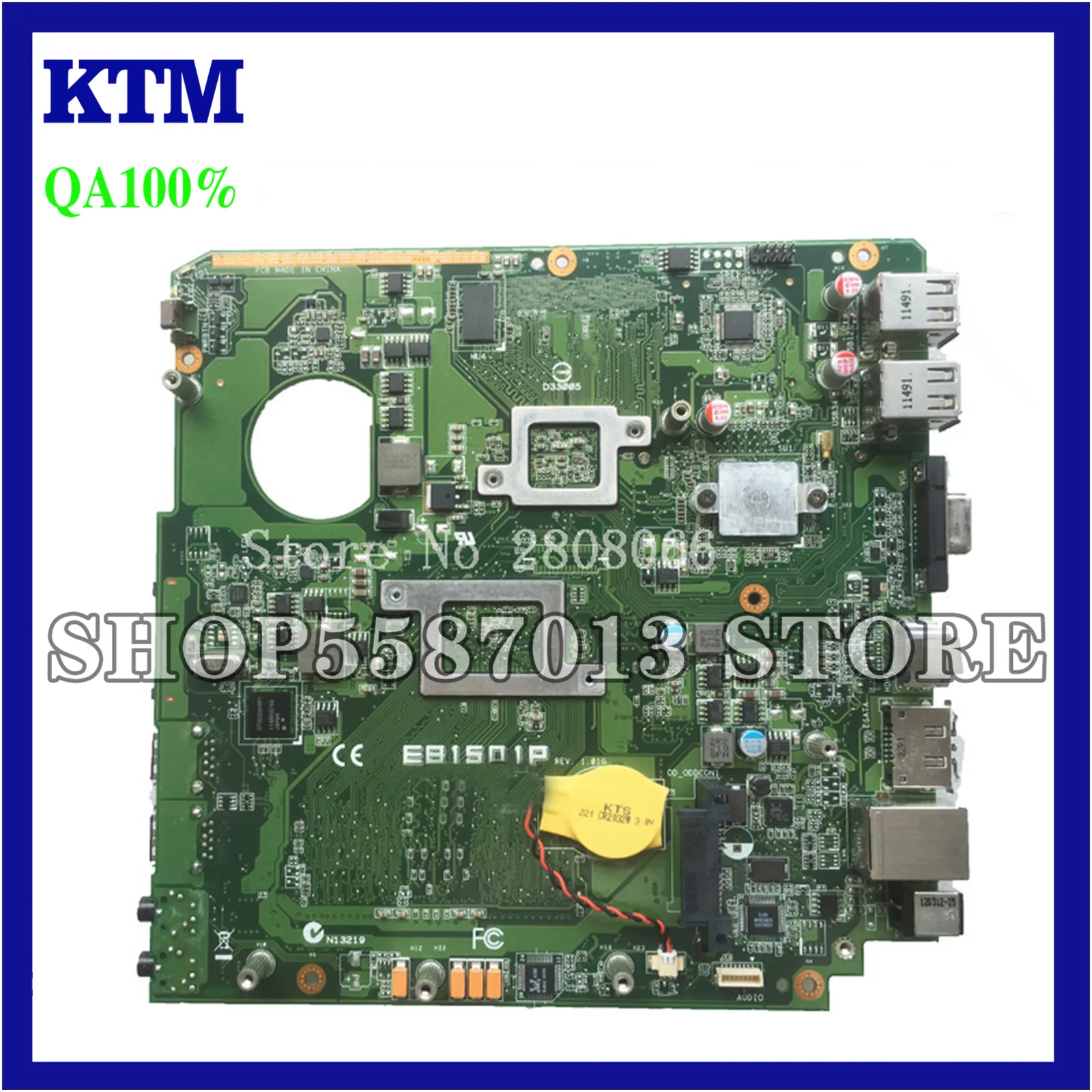

KEFU EB1501P Motherboard For ASUS EB1501P Motherboard original new Motherboard EB1501P D525 Test work 100%