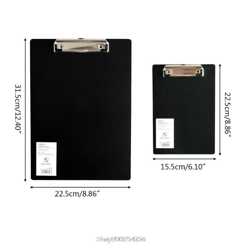 

Simple A4 A5 Notepad Memo Pad Board Clip Loose-leaf Notebook File Writing Clamps Office School Supplies N17 20 Dropship