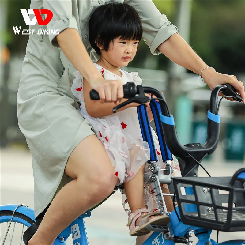 Детское Велосипедное Сиденье WEST BIKING складное безопасное седло для горного