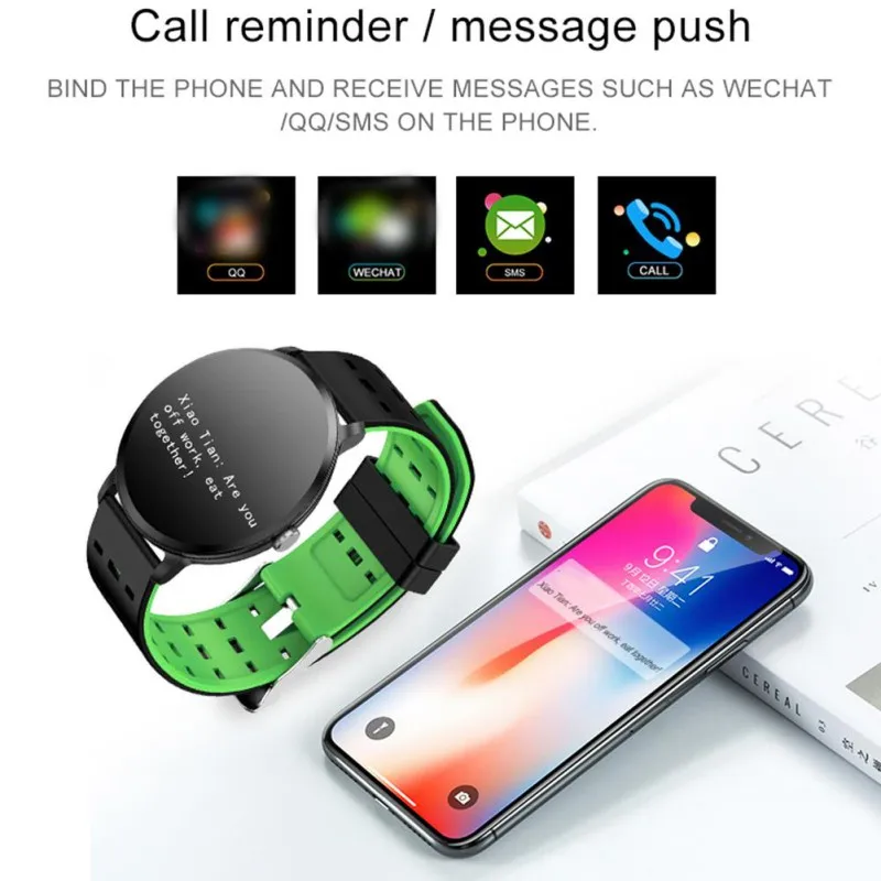 S80 четыре цвета Смарт-часы фитнес-контроль водонепроницаемый фитнес-трек