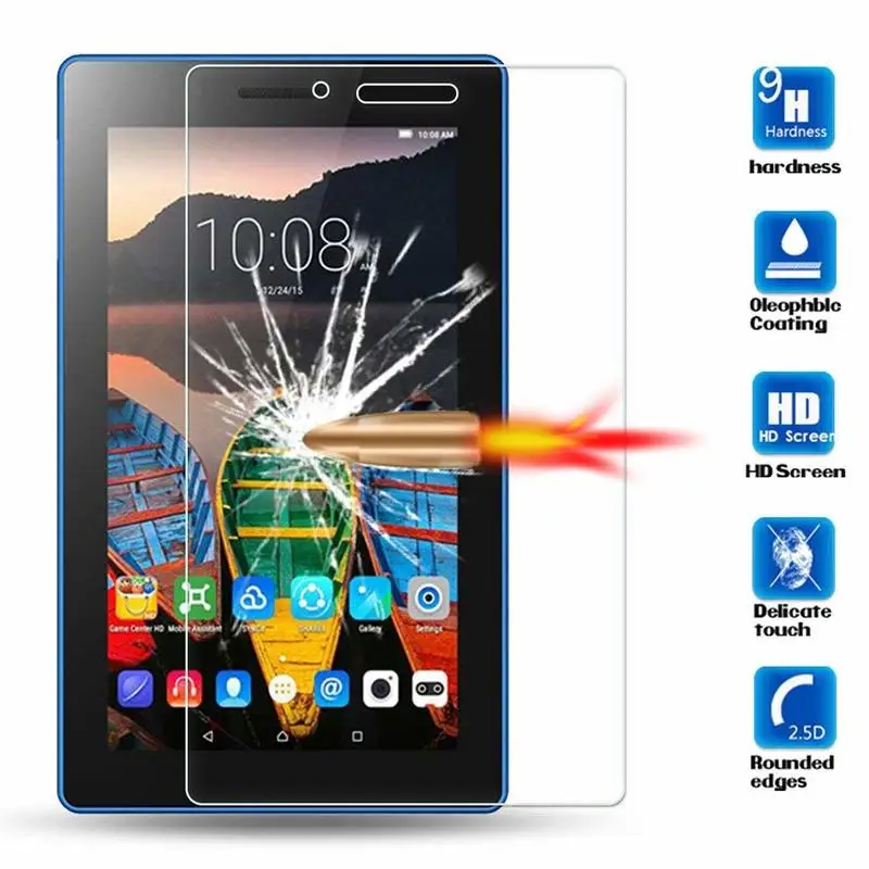 Защитная пленка из закаленного стекла для Lenovo Tab 3 7 Essential TB3-710F 710i 730 TB3-730F 730M Tab3 Plus 7703