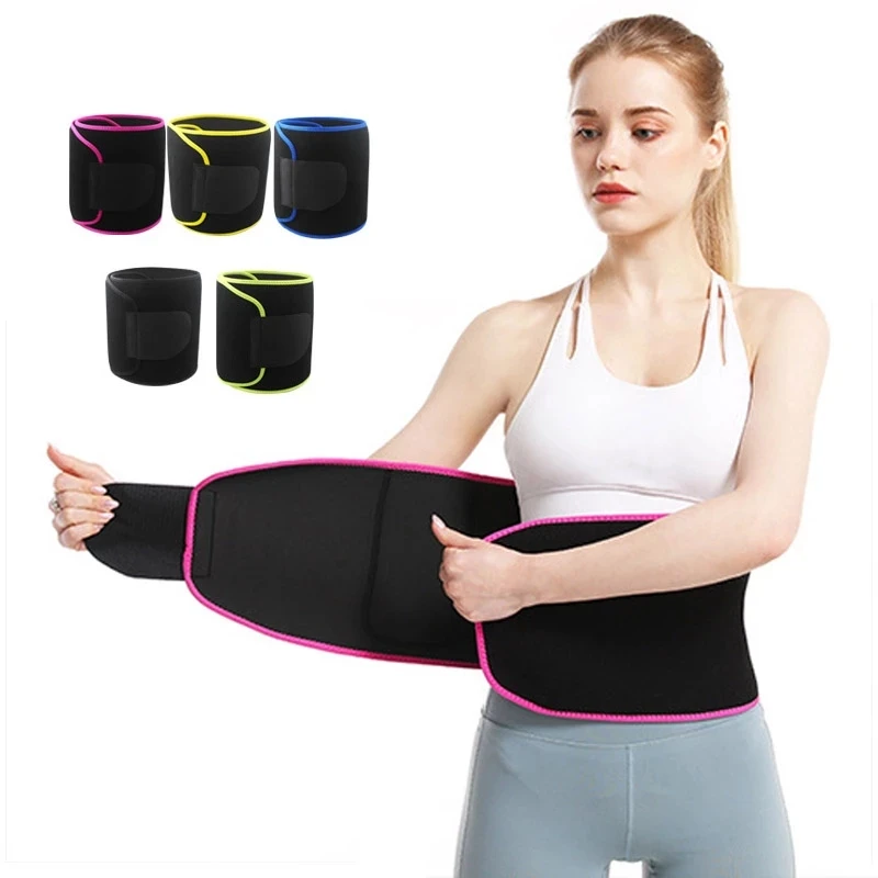 

Women Men Gym Waist Trainer Corset Abdomen Slimming Body Shaper Waist Support Tummy Slim Belts Shaping Abdomen Belt Unisex 2021