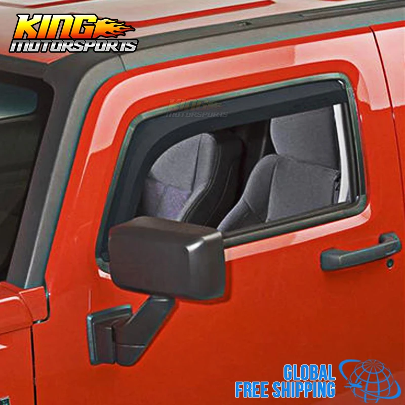 Акриловые оконные козырьки подходят для 05-09 Hummer H3 4 шт. в комплекте глобальная