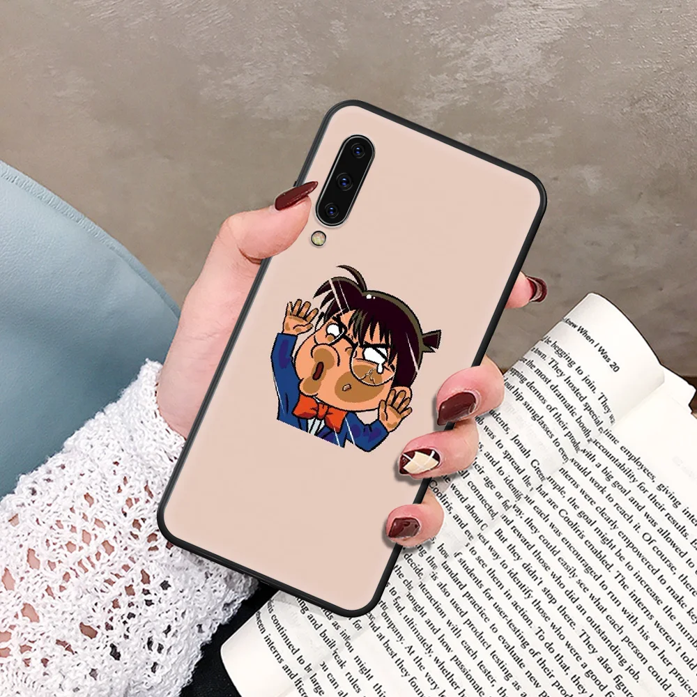

Anime Detective Conan Phone Case For Samsung Galaxy A 5 7 8 10 20 20E 21S 30 30S 40 50 51 70 71 black Waterproof Soft Funda Tpu