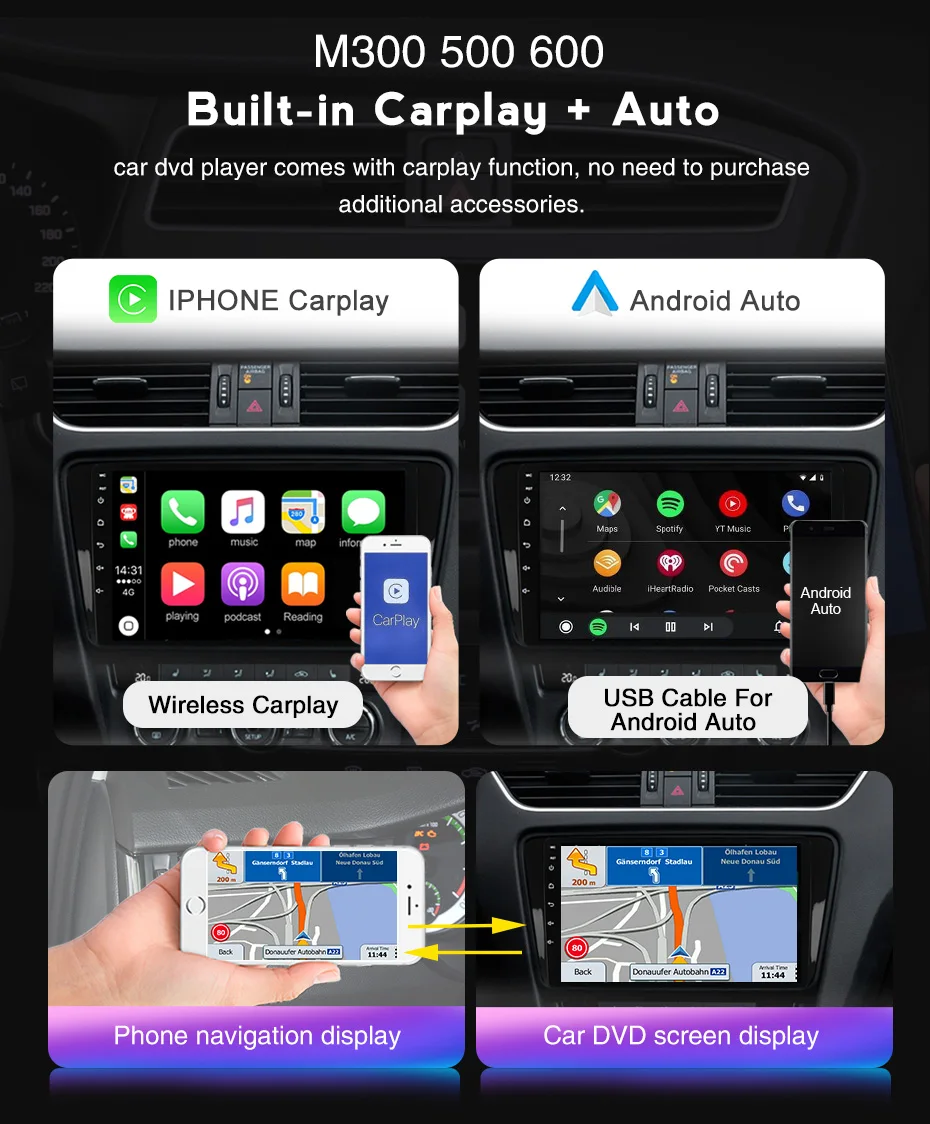 Автомобильный мультимедийный DVD-плеер Android с GPS-навигацией для Subaru Legacy Outback 2015-2018 HD