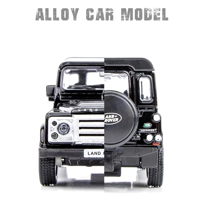 1/36 Range Rover Defender сплав литье под давлением Коллекция игрушечных автомобилей