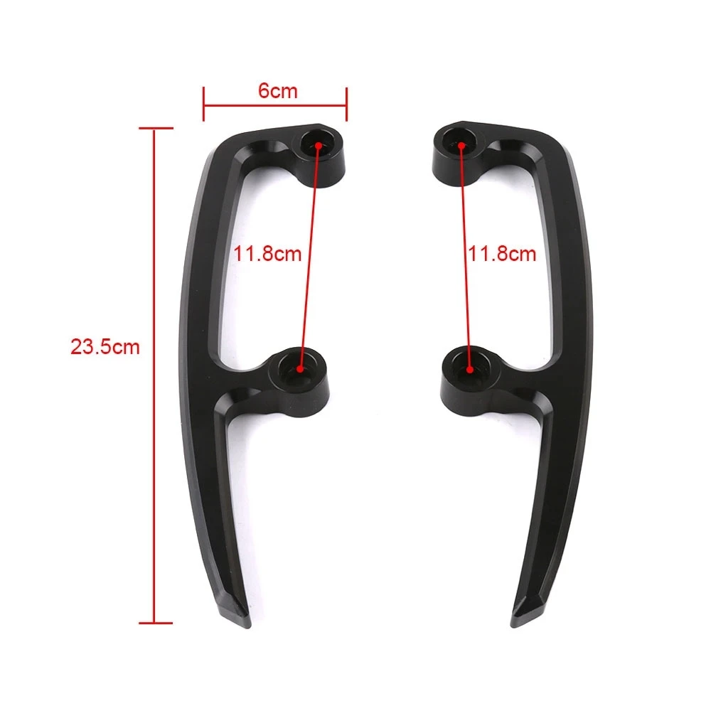 Алюминиевые задние поручни для мотоциклов Kawasaki Z650 Z 650 2017 2018 CNC подлокотники