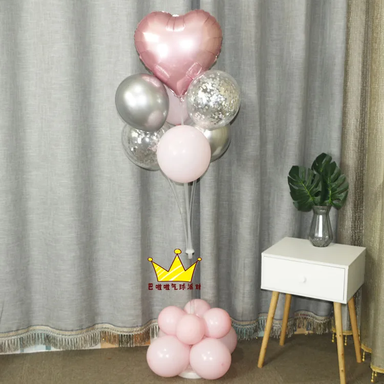 Воздушный шар стол плавающий кронштейн прозрачно колонна дорога свинец Свадьба