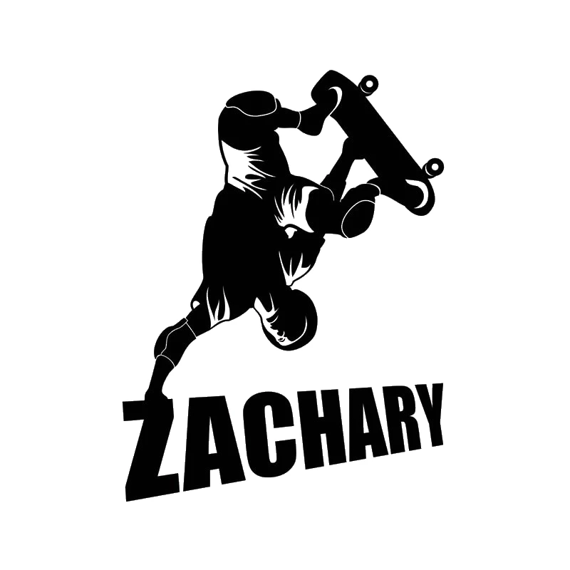 Настенные наклейки со скейтбордом Экстрим Спорт виниловая наклейка домашний