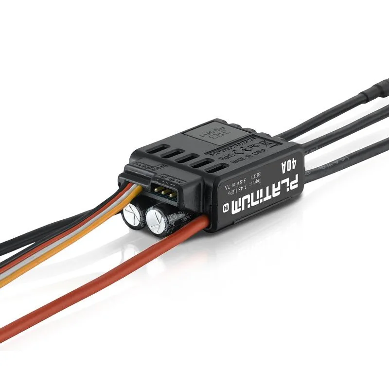 Hobbywing Platinum 40A V4 бесщеточный электронный регулятор скорости ESC для радиоуправляемого дрона Heli FPV мульти-ротор
