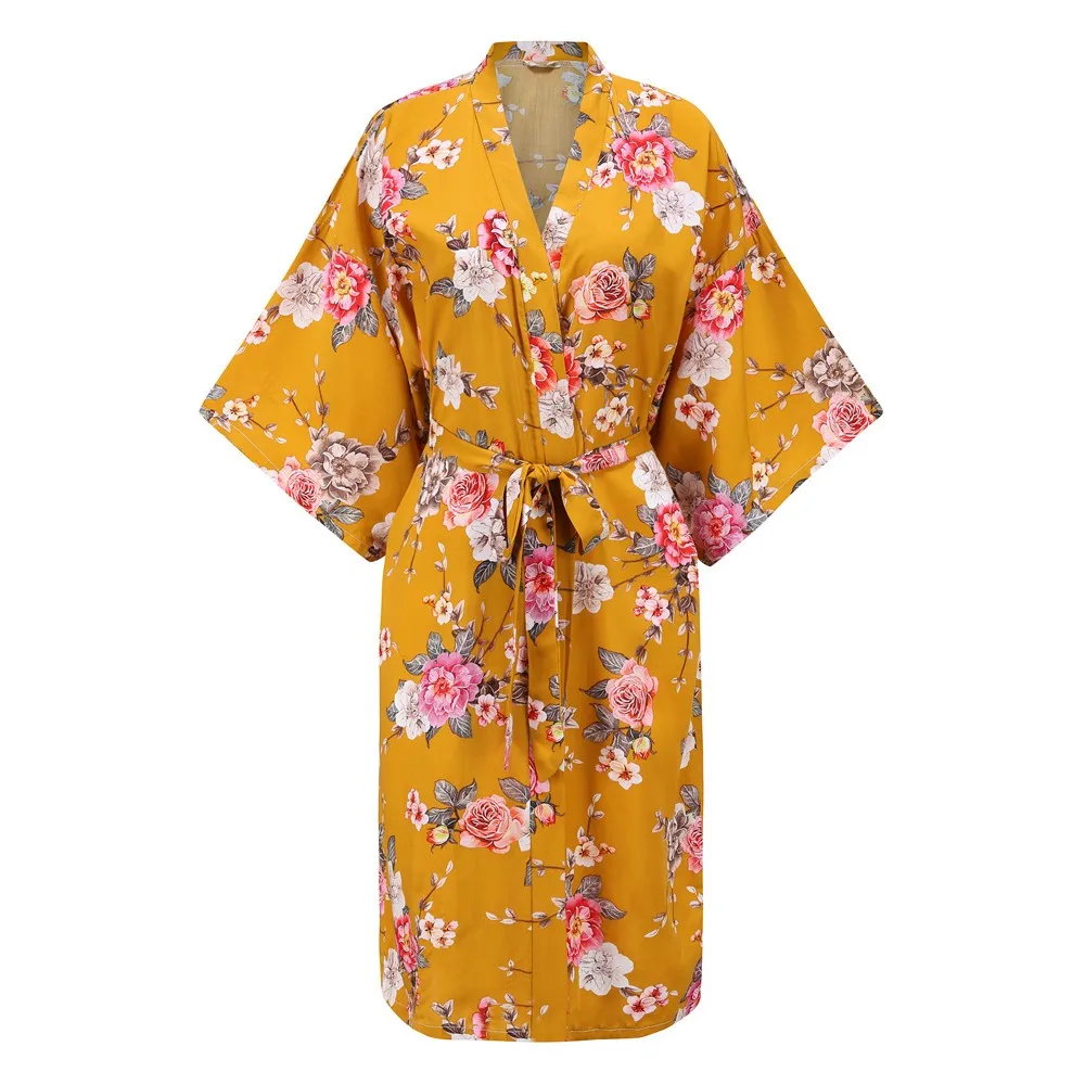 

Women Viscose Kimono Robe With Belt Soft Sleepwear New Home Clothes Bathrobe Gown Nightgown Homewear Nightwear Sexy Night Dress