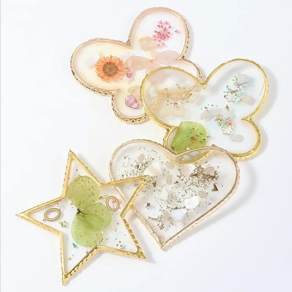 

1pcs Resin Heart-shaped Palette Eyelash Glue Plate Cosmetics Mixing Palette Foundation Makeup Ring Art Polish Nail Gel Tool F1j5