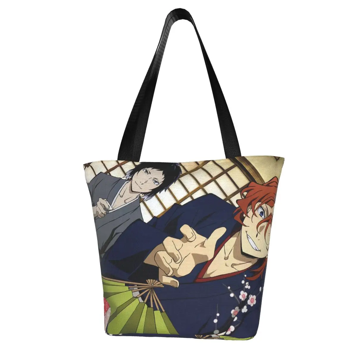 

Bungou сумка для покупок бродячие собаки оптом стильная сумка тканевые женские сумки для путешествий