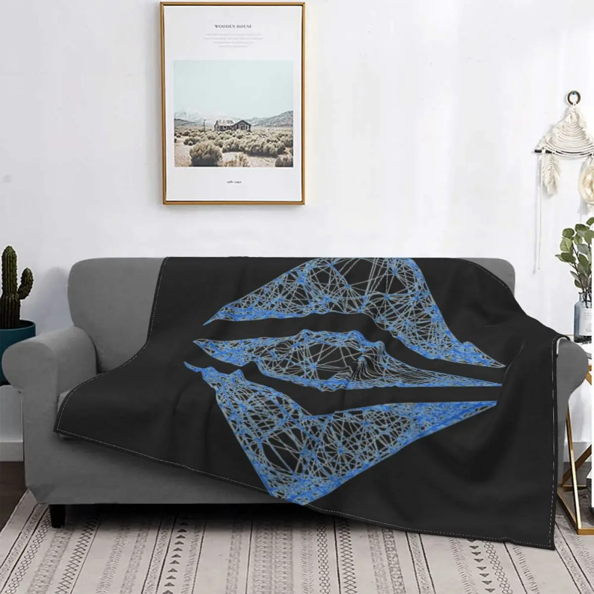 

Manta geométrica Ethereum Crypto para cama, colcha a cuadros de Anime, mantas a cuadros, mantas receptoras