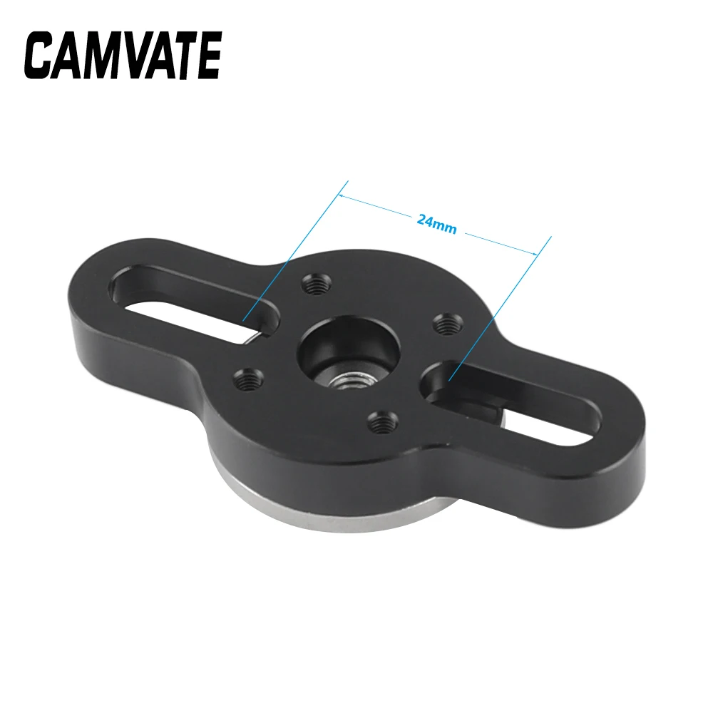 CAMVATE Стандартный ARRI Rosette соединительное крепление с M6 нитка и 1/4 &quot 20 резьбовые