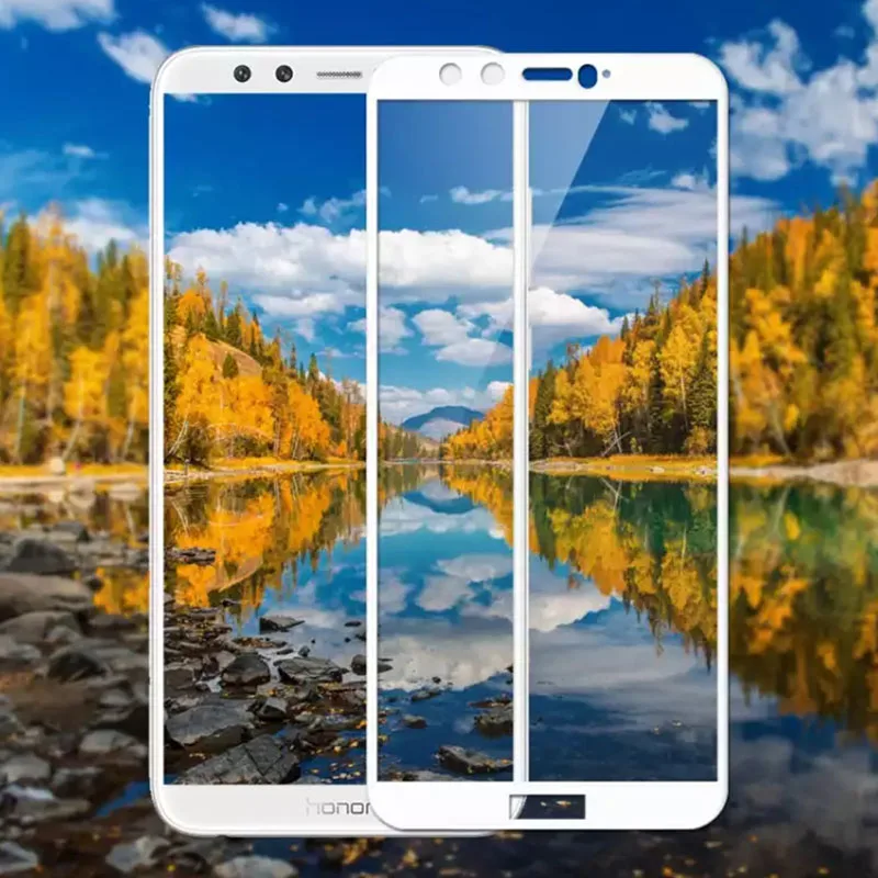 Защитное стекло на honor 9 lite закаленное для huawei легкая защита экрана защитная