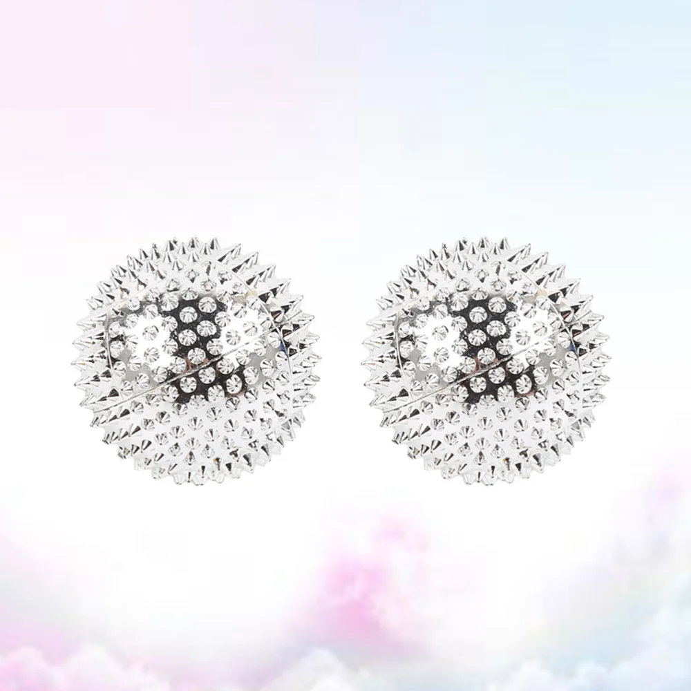 

2pcs Spiky Magnetic Sensory Acupoints Stirring Yoga Fitness