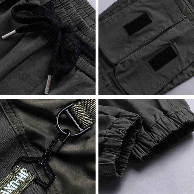 

Men Pants 2020 Hip Hop Streetwear Joggers Sweatpants Casual Cotton Harem Trousers Harajuku Autumn Cargo Pants Men Brand Clothing