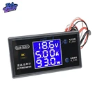 Цифровой вольтметр Амперметр, ваттметр, измеритель напряжения и мощности, 0-100 В постоянного тока, 0-50 в, 5 А, 10 А