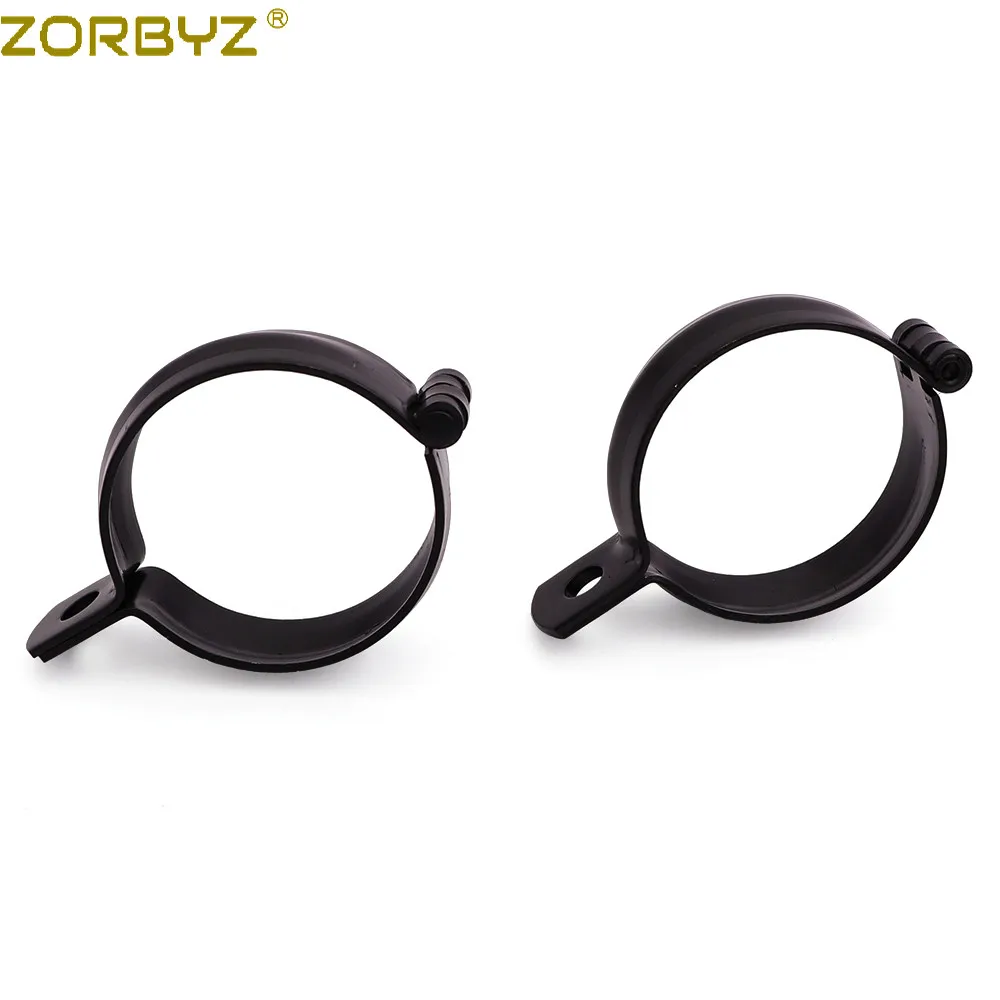ZORBYZ 2X мотоциклетный 34 60 мм черный металлический передний светодиодный сигнал