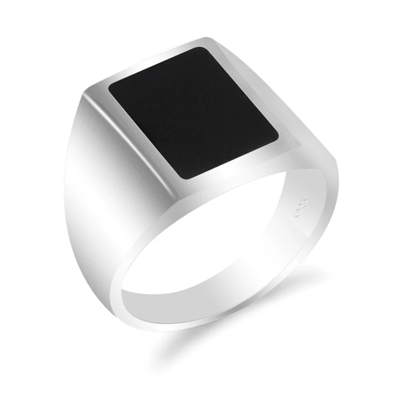 Новое поступление мужское кольцо из стерлингового серебра 925 пробы