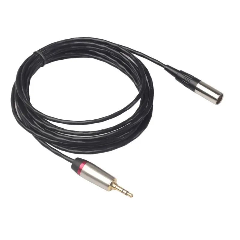 Аудио-видео кабель 3 5 мм штекер к Мини XLR 3-контактный шнур для SLR камеры |