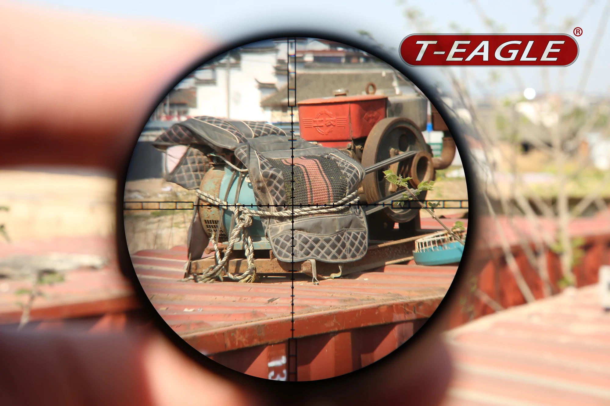 Тактический Оптический прицел T-eagle SR 2X28 RG алюминиевый короткий светильник цел