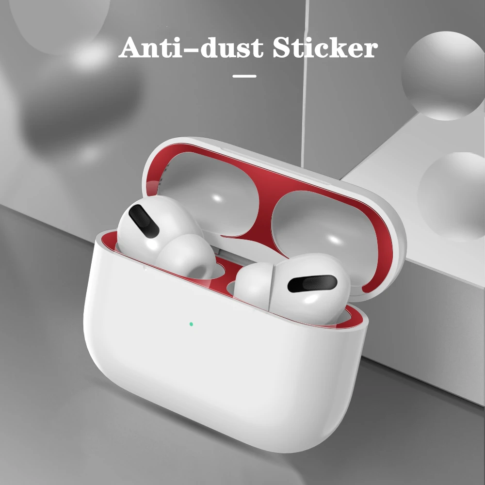 Силиконовый чехол для Airpods Pro Чехол беспроводной Bluetooth чехол для airpod 3 Чехол Для Air Pods Pro Аксессуары для наушников - Цвет: Red