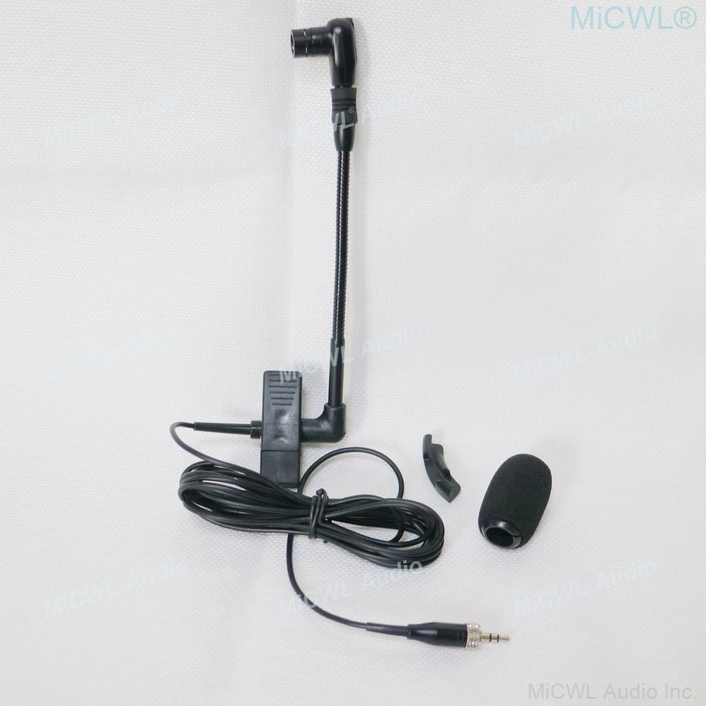 Профессиональный e908 инструмент s-образной формы микрофоны для Sennheiser XS XSW EW100 G4 G3 EM6000 Беспроводной Системы медный Музыкальный Микрофон