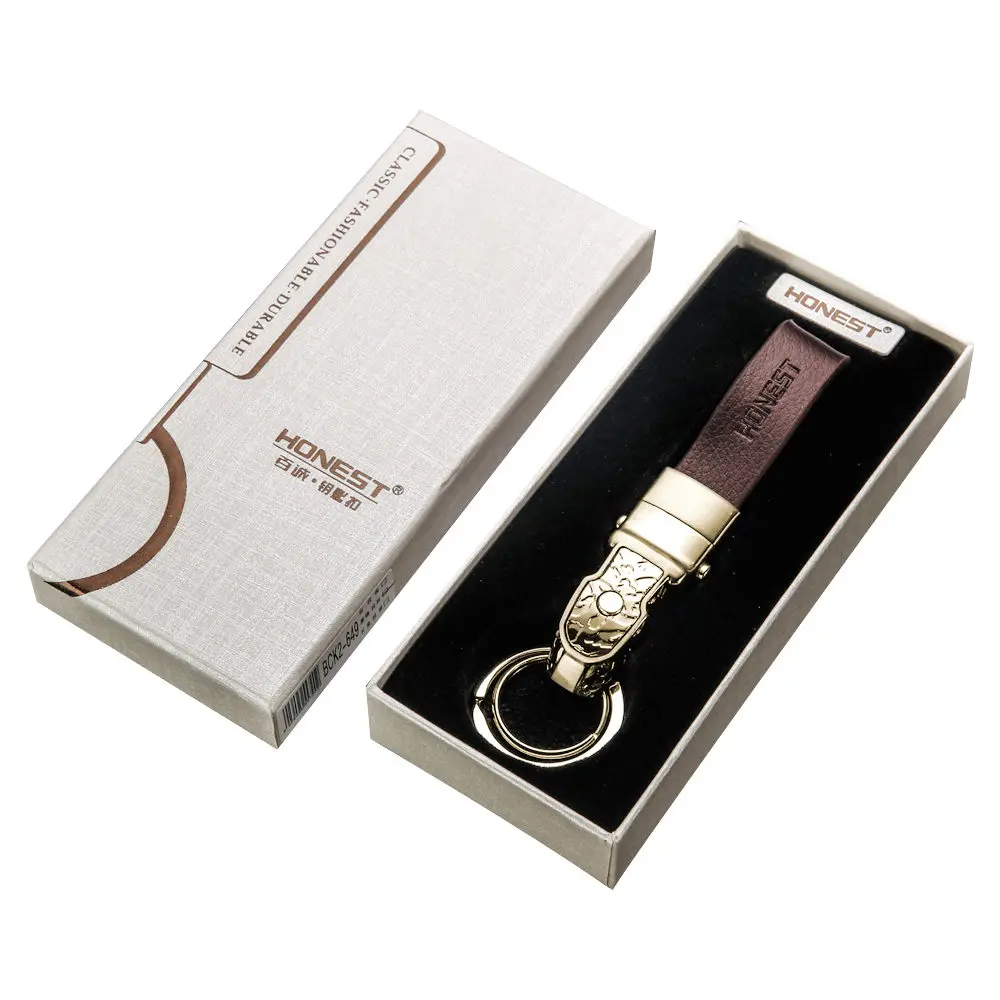 Gold with box Для деловых автомобильных ключей, высококачественные брелки для Toyota Camry Ford F150 Jeep Honda Civic Suzuki Sx4 Audi A4, брелок для мотоцикла - Название цвета: Gold with box