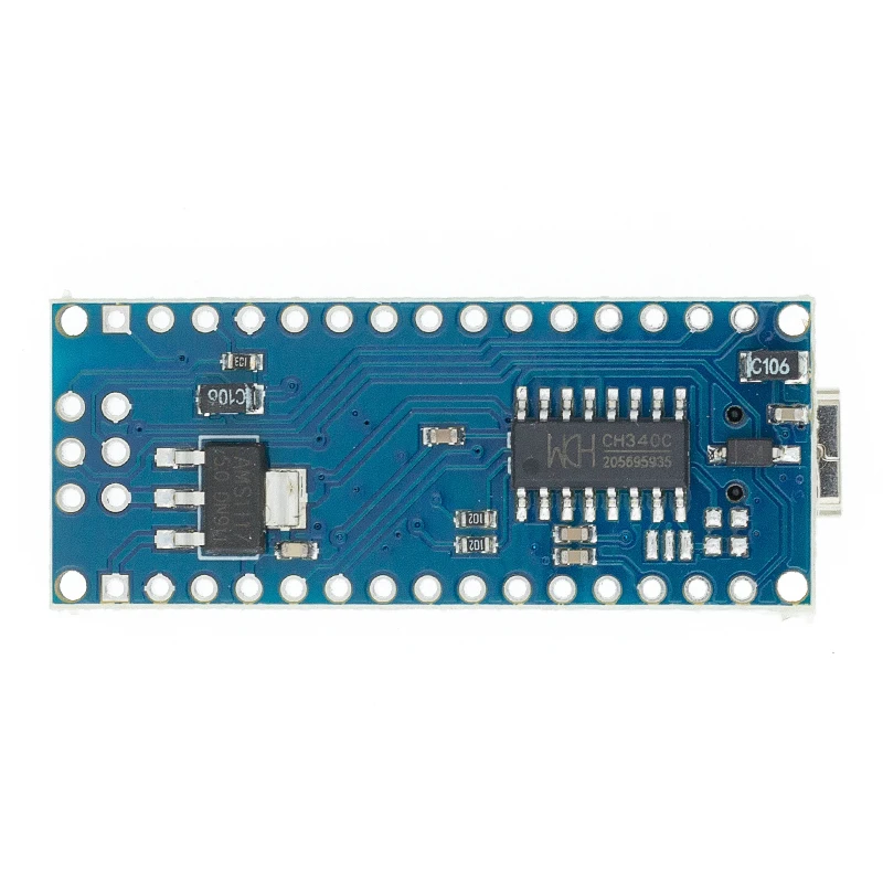 100 шт. Nano с Загрузчиком совместимый контроллер 3 0 Для arduino CH340 USB драйвера 16 МГц v3.0