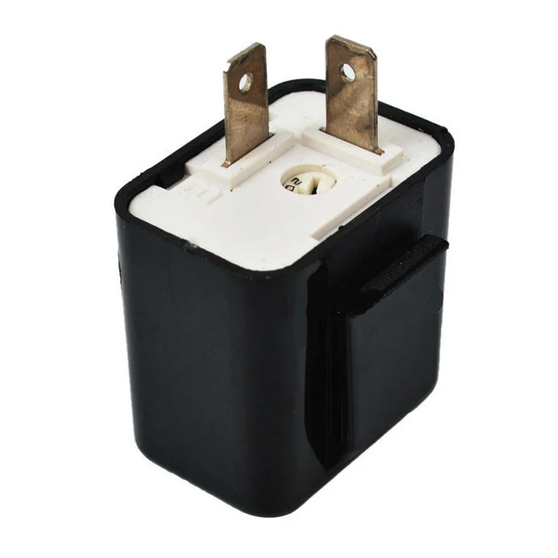 12V 2 Pin Car Motorcycle LED Flasher Relay Universal Electronic Adjustable Freauency Turn Signal Light Blinker | Автомобили и