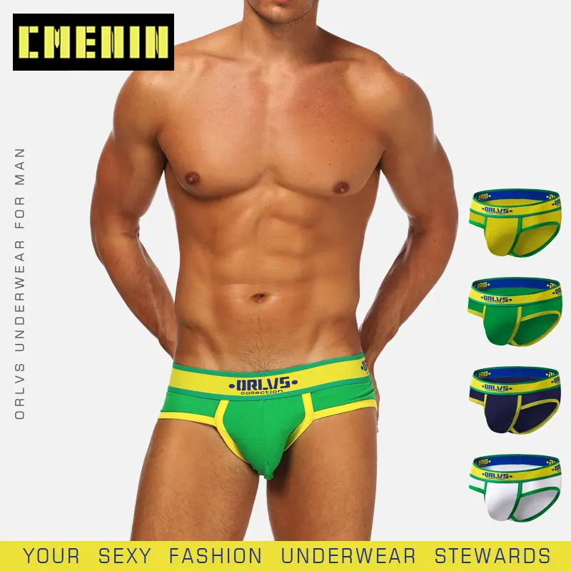 Сексуальное нижнее белье мужские трусы джоки бикини гей мужское с принтом