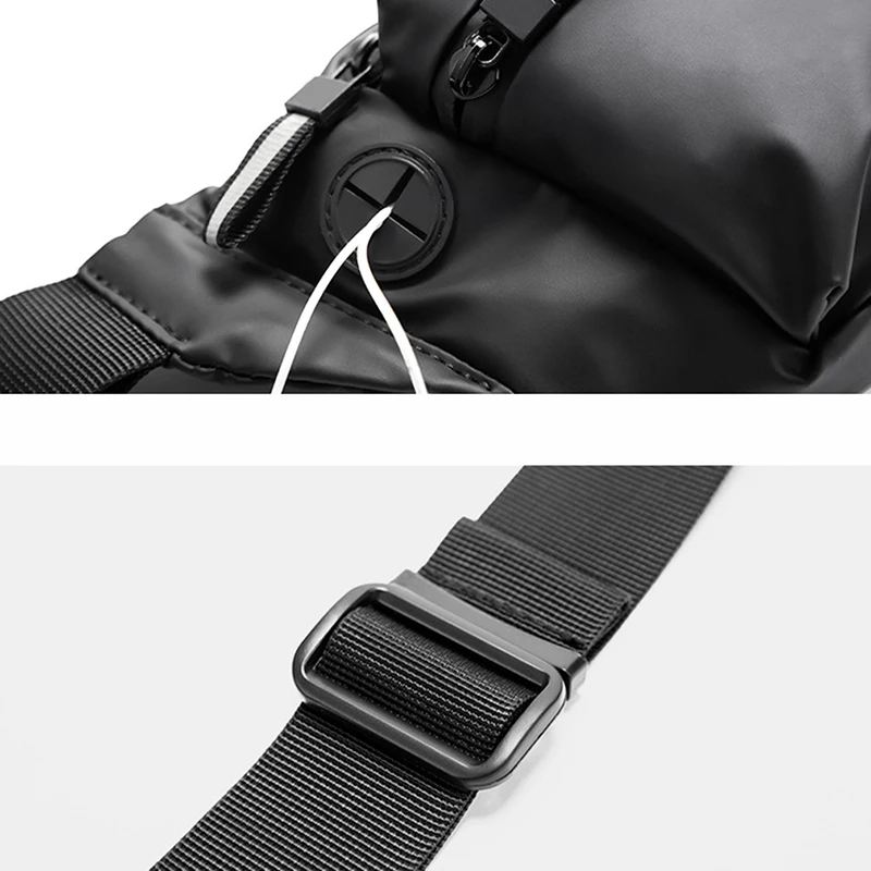 

Waterproof Man Waist Bag Fashion Chest Pack Outdoor Sports Crossbody Bag Casual Travel Male Bum Belt Bag