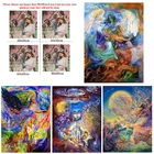 Diy алмазная живопись аниме красочная фигурка Абстрактная живопись квадратная Алмазная комната стена крест Stitc мозаика украшение дома