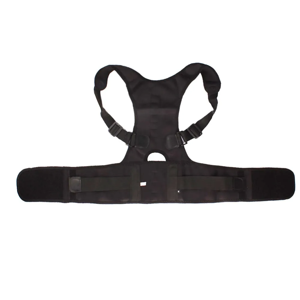 Регулируемый магнитный ортопедический жилет черного цвета для взрослых | Спорт и