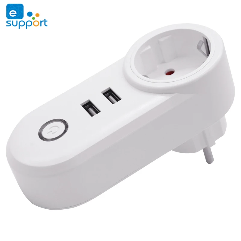 Умная розетка Ewelink с 2 мя USB портами и поддержкой Wi Fi|Комплекты умного дома| |
