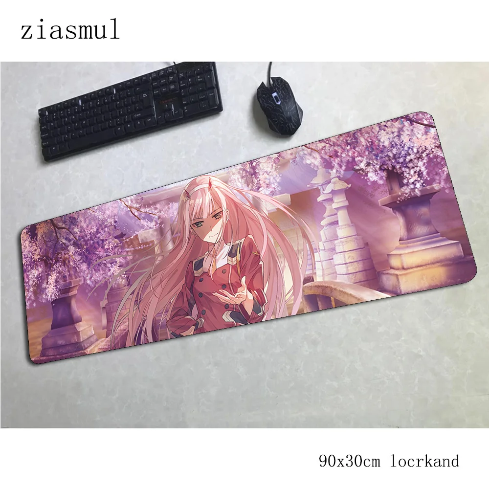 Darling в franxx padmouse 900x300x3 мм игровой коврик для мыши игры властная геймер компьютерный