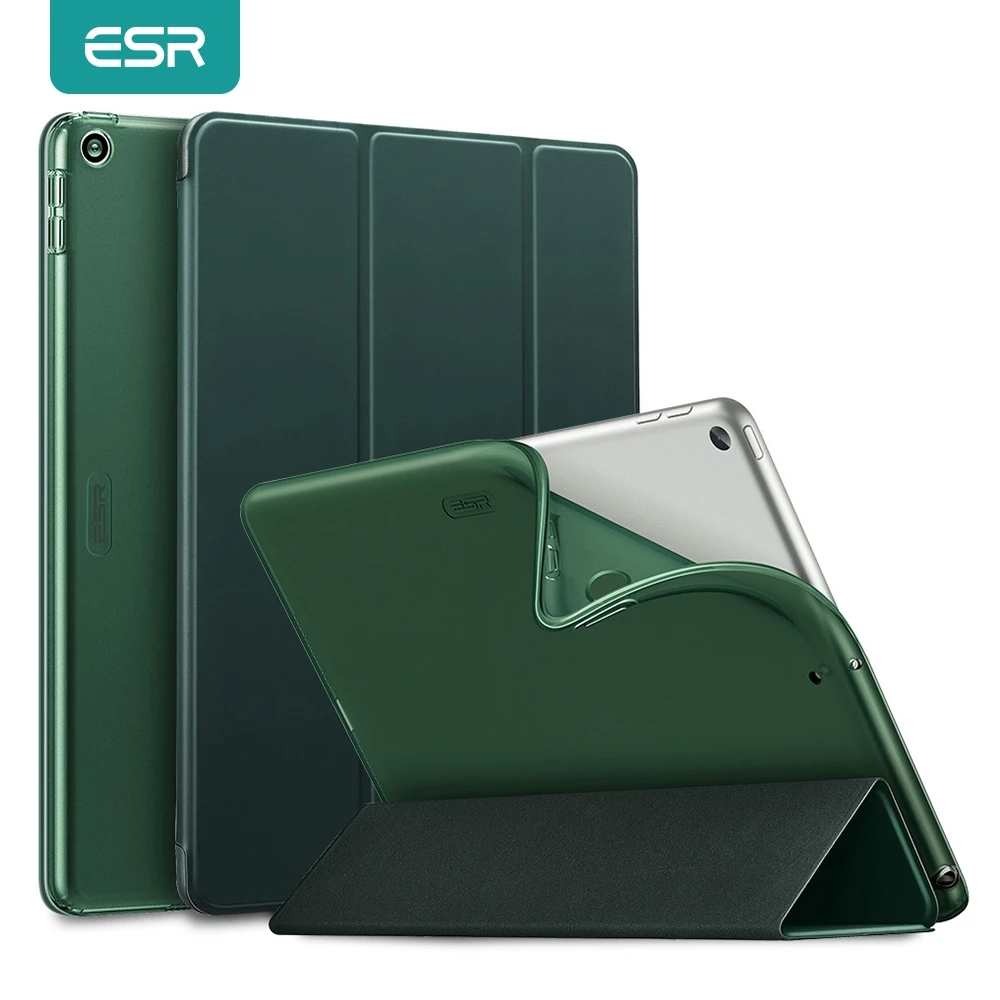 

ESR Case for iPad 2019 Mini 5 2017 iPad Pro 10.5''/2019 iPad Air 3/iPad 7th iPad Air TPU Touch Auto Wake Sleep Smart Case Cover