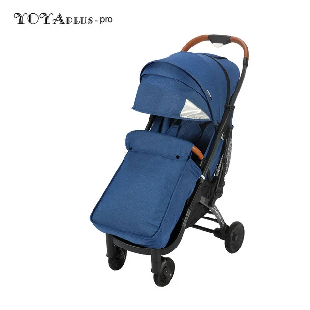Dark Blue YOYA Plus Pro детская легкая коляска с чехлом для ног Yoyaplus Pro коляска для зимы детская коляска пейзаж из путешествия коляска - Цвет: Dark Blue