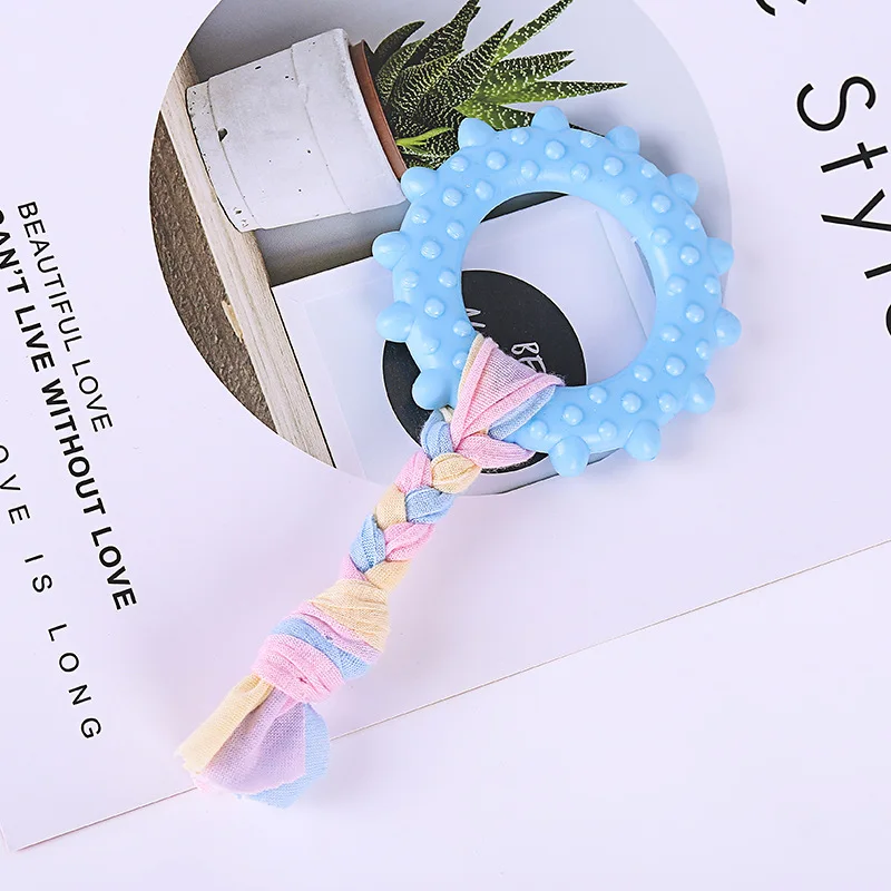 Пазл для домашних животных жевательная игрушка-пищалка тренировочная палочка