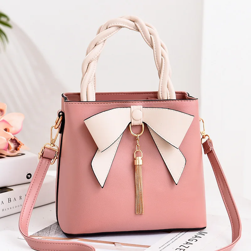 

Women Portable Small Square Bag Fashion Female HandBag Casual One-Shoulder Diagonal Messenger Bag Tote 2021 New Arrival