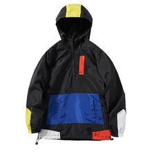 New Hot Sale Windbreaker Jacket Men Autumn Outdoor Hooded Jacket Men Large Size Windbreaker Zipper Jacket Brand Clothing