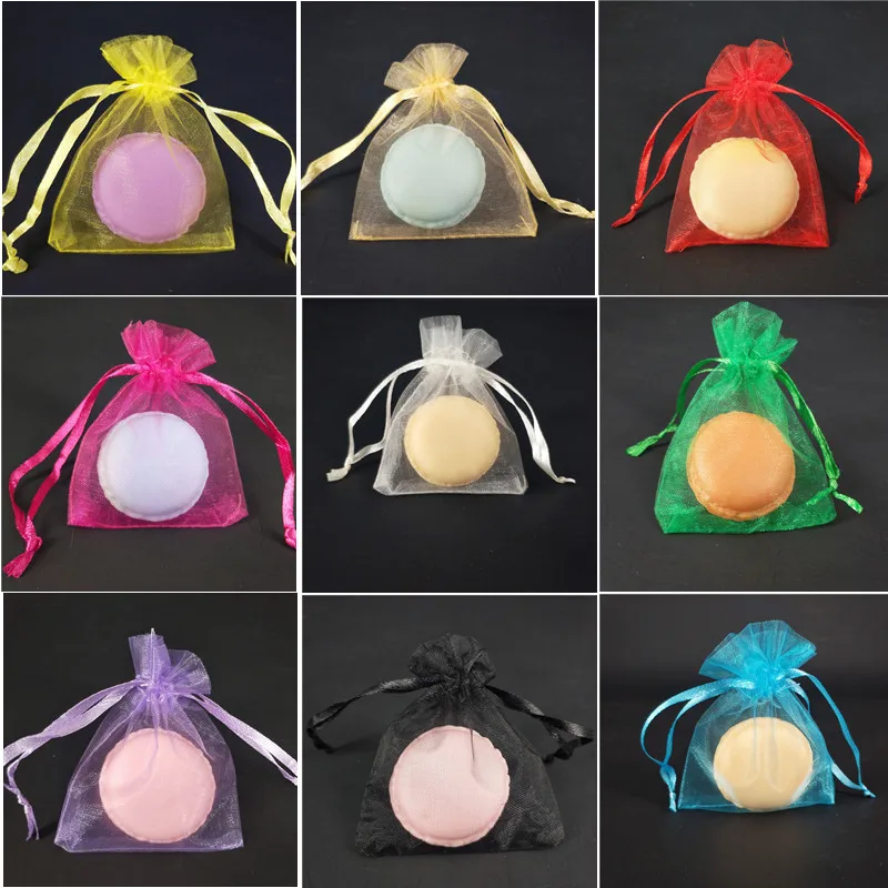 Мешочки из органзы для ювелирных изделий подарочная упаковка натяжные мешочки