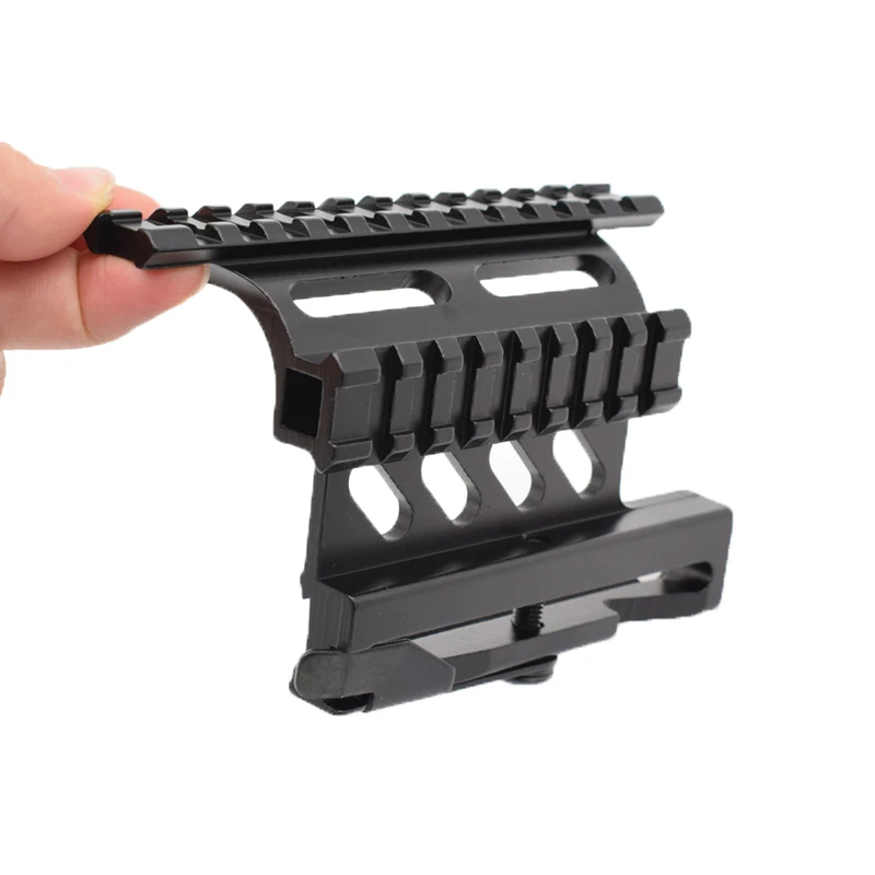 Quick Detach AK Gun Rail Mount Base Picatinny Side для AKs через CNC Lock Scope Base|Кронштейны и аксессуары