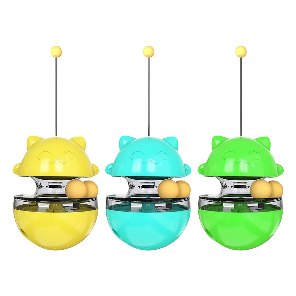 

Fun Tumbler Pets Slow Food Entertainment Toys Attract The Attention Of The Cat Adjustable Snack Mouth Toys For Pet