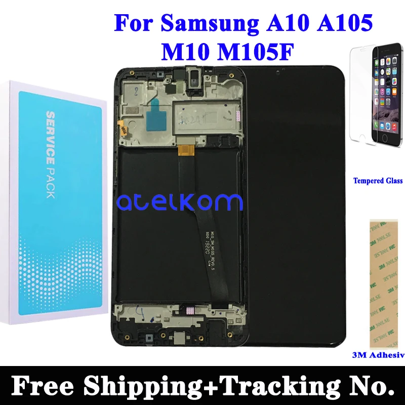 Дисплейный модуль для Samsung M10 M105F ЖК-дисплей с сенсорным экраном и дигитайзером в