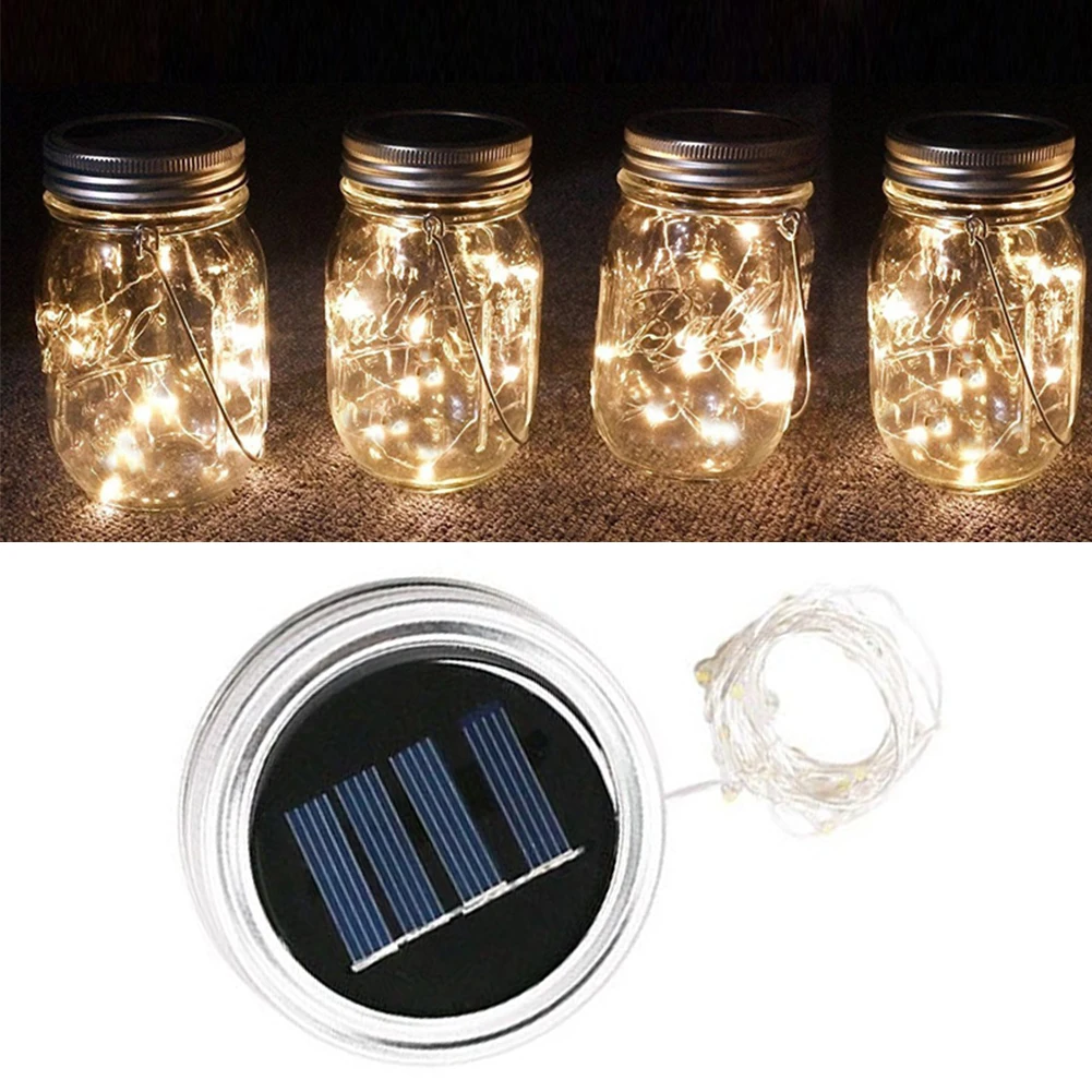 3 шт. на солнечных батареях стеклянная банка с завинчивающейся крышкой крышка
