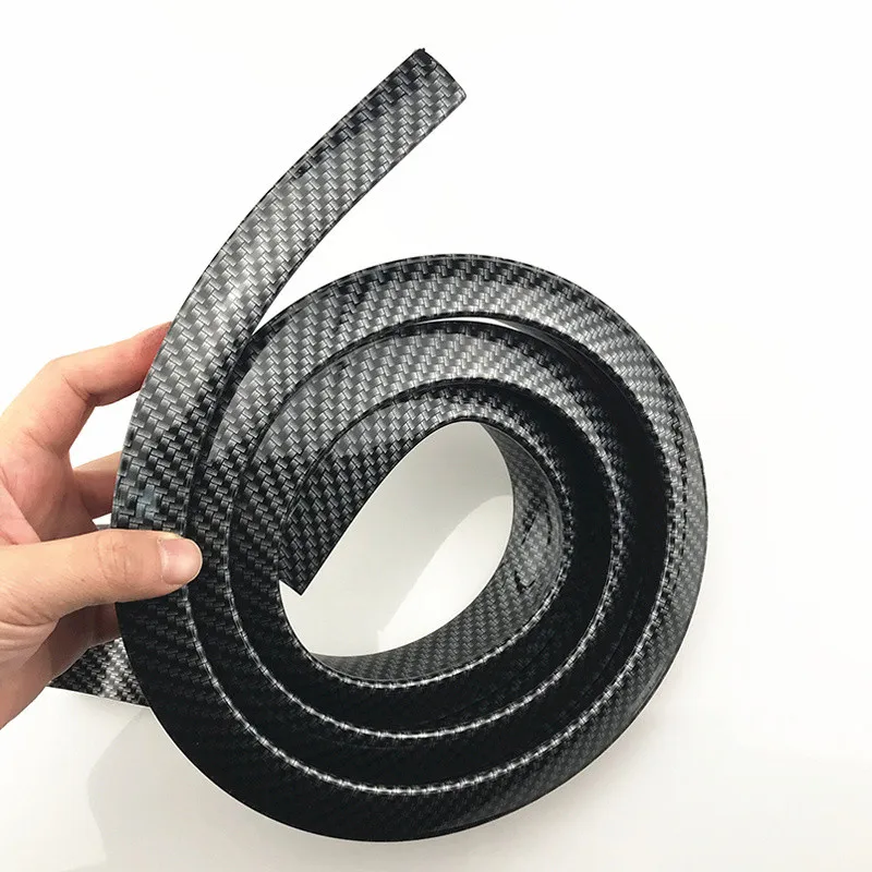 Наклейка на задний спойлер автомобиля 1 5 м углеродное волокно для Volkswagen POLO Tiguan