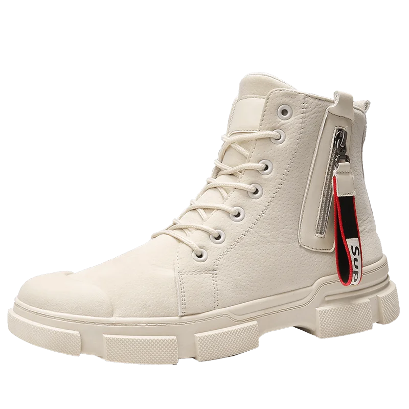 Новинка мужские ботинки резиновые военные до щиколотки кроссовки повседневная